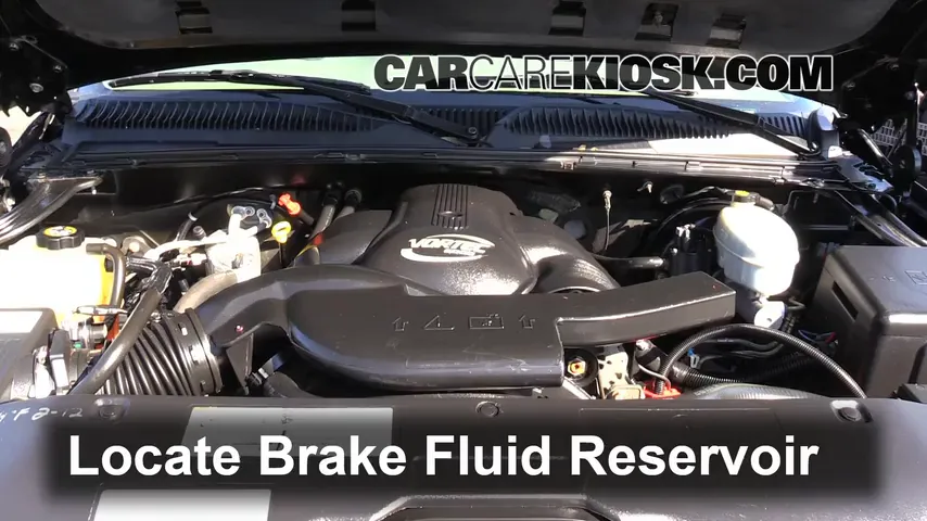 2003 GMC Sierra Denali 6.0L V8 Brake Fluid
